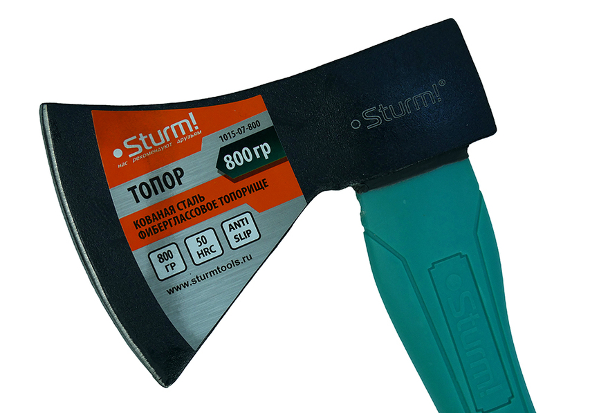 Топор ''Tomahawk'', 800г, фиберглассовая рукоятка, Sturm!