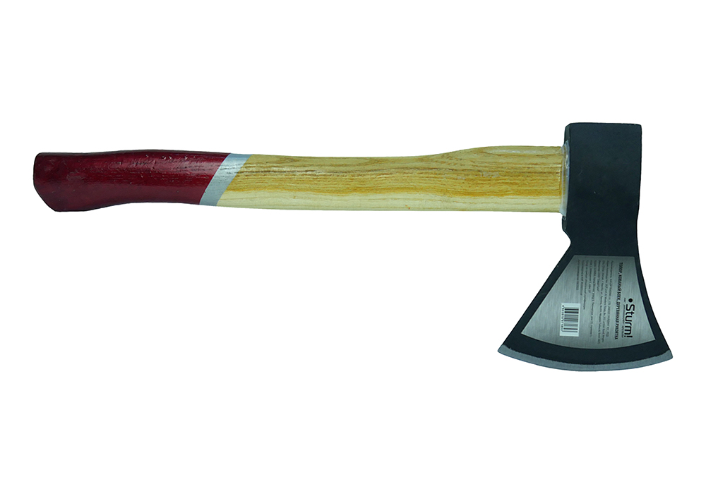 Топор, 1000г, деревянная рукоятка, Sturm!