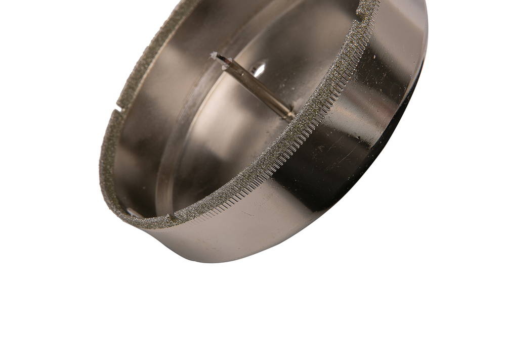 Коронка алмазн. По керам. Плитке и стеклу 110 x 55 мм,  с центрир. Сверл. Sturm!