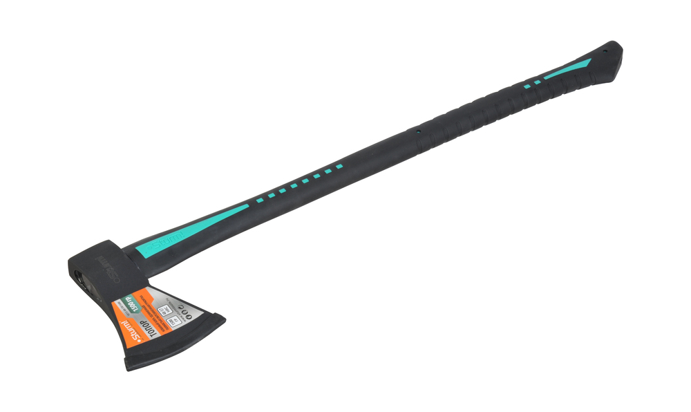 Топор, 1500г, фиберглассовая обрезиненная рукоятка, Sturm!