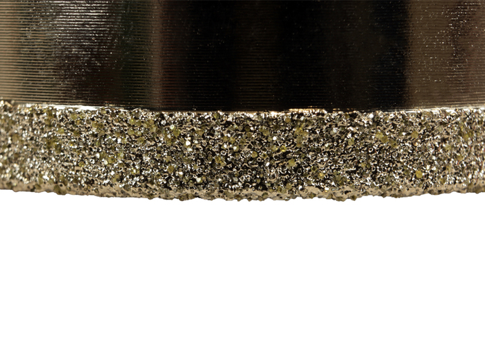 Коронка алмазная по керамограниту 100 х 70 мм,3гр. Хв., с центрир. Cверл. Sturm!