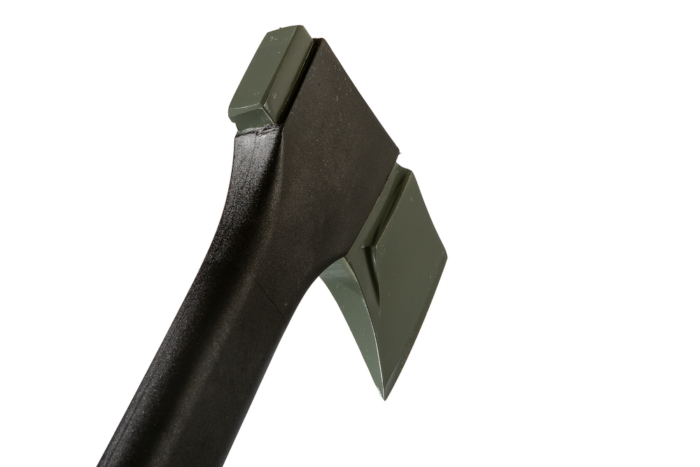 Топор-колун 870г, фиберглассовая рукоятка с TPE, PTFE покрытие, Hanskonner