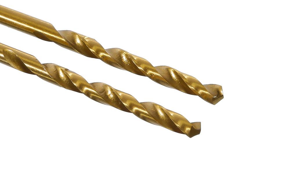 Сверло по металлу Sturm! 3,2х65 мм, сталь HSS, нитридтитан., 118° ,блистер 2 шт