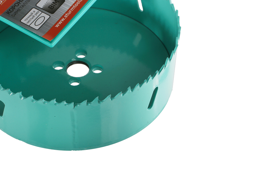 Коронка биметаллическая, 127 мм, 5/8", Sturm!