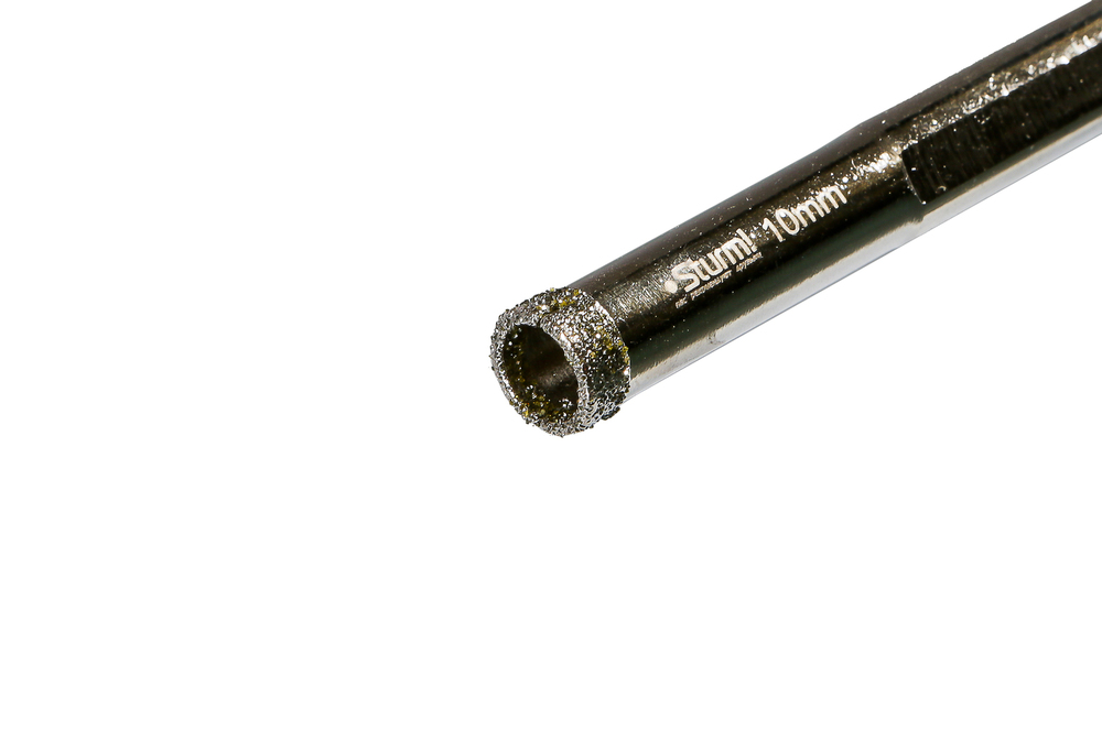 Коронка алмазная по керамограниту 10 х 65 мм, блистер, Sturm!