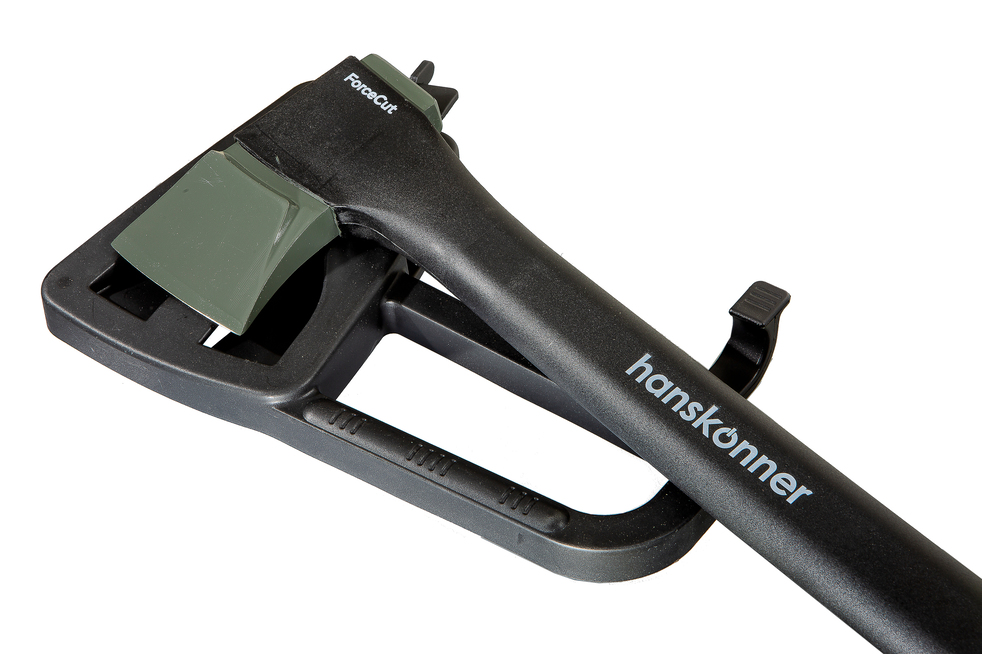 Топор-колун 1000г, фиберглассовая рукоятка с TPE, PTFE покрытие, Hanskonner