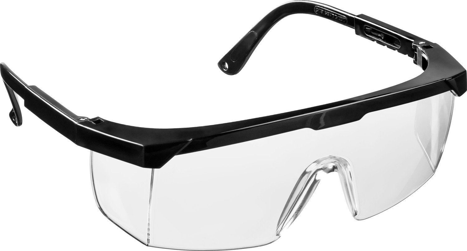 STAYER PRO-5 прозрачные, монолинза с дополнительной боковой защитой, открытого типа, защитные очки (2-110451)