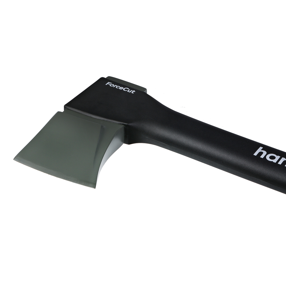 Топор-колун 1400г, фиберглассовая рукоятка с TPE, PTFE покрытие, Hanskonner