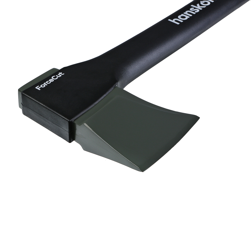 Топор-колун 1400г, фиберглассовая рукоятка с TPE, PTFE покрытие, Hanskonner