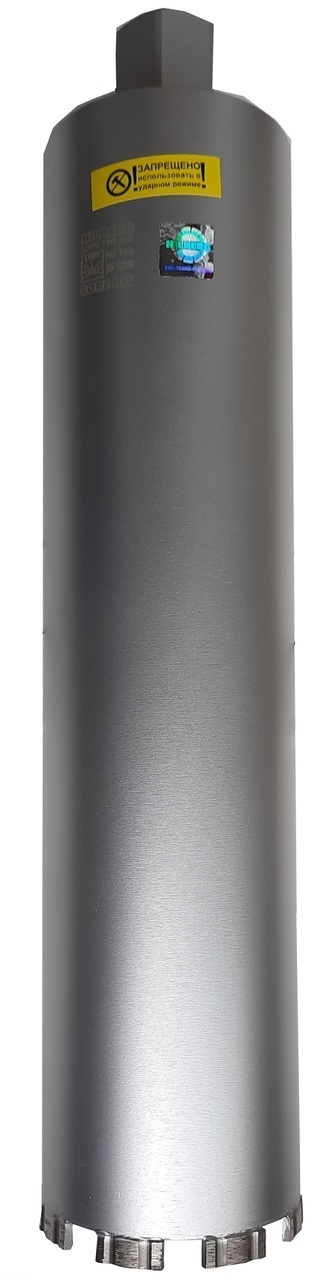 Коронка алмазная 102*450 Hilberg Laser 1 1/4 UNC HD713